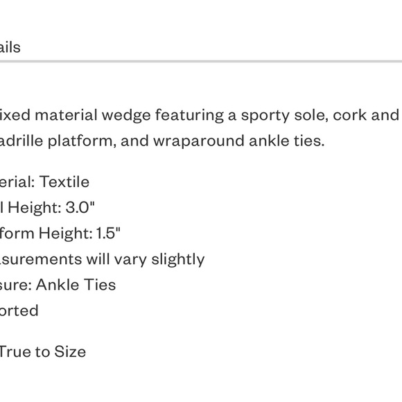 JustFab platform wedges - Picture 2 of 3